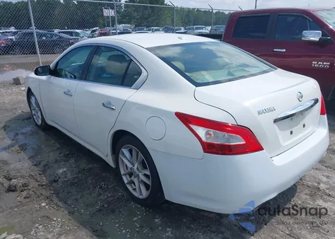 2009 Nissan Maxima 3.5 Sv z USA, uszkodzony, nr VIN 1N4AA51E59C814705